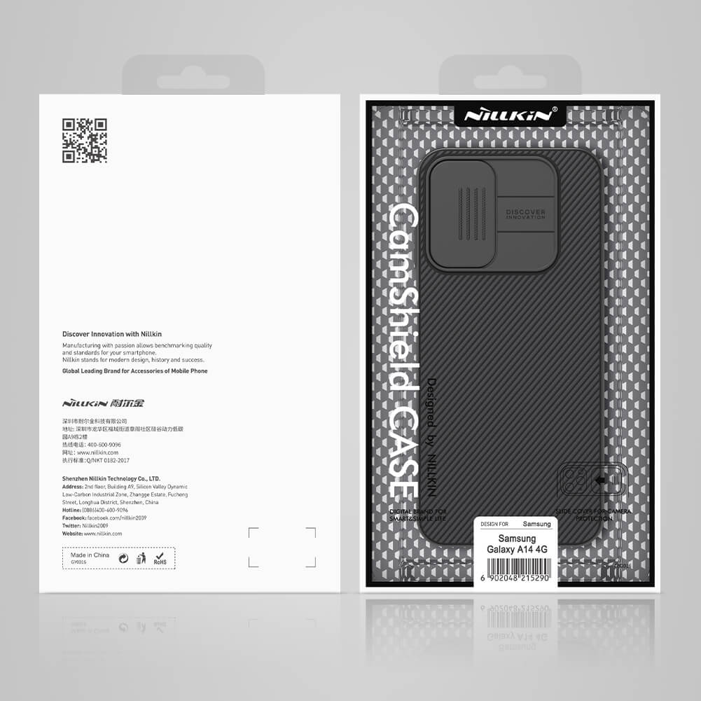 Чехол-крышка NILLKIN для Samsung Galaxy A14 4G (серия CamShield case)